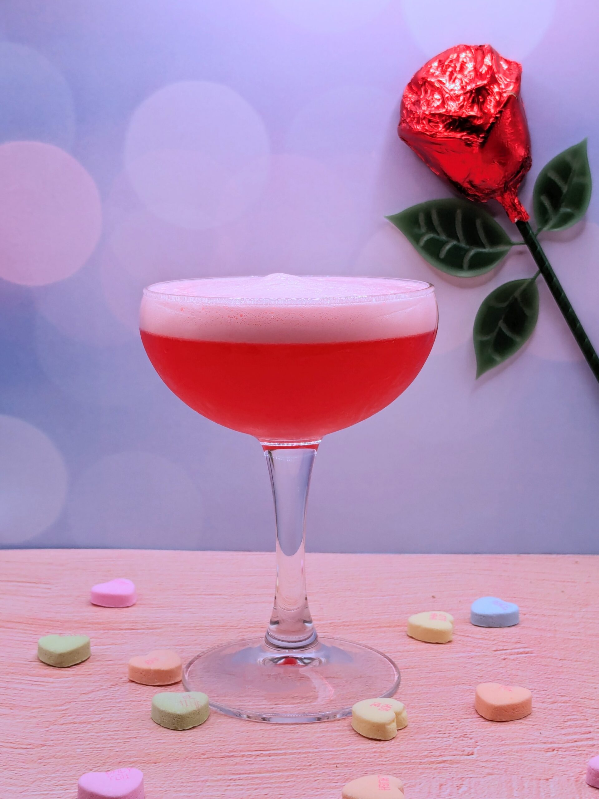 Controlled Entropy Amaro Valentine's Day Cocktail - Kiss from a Rose