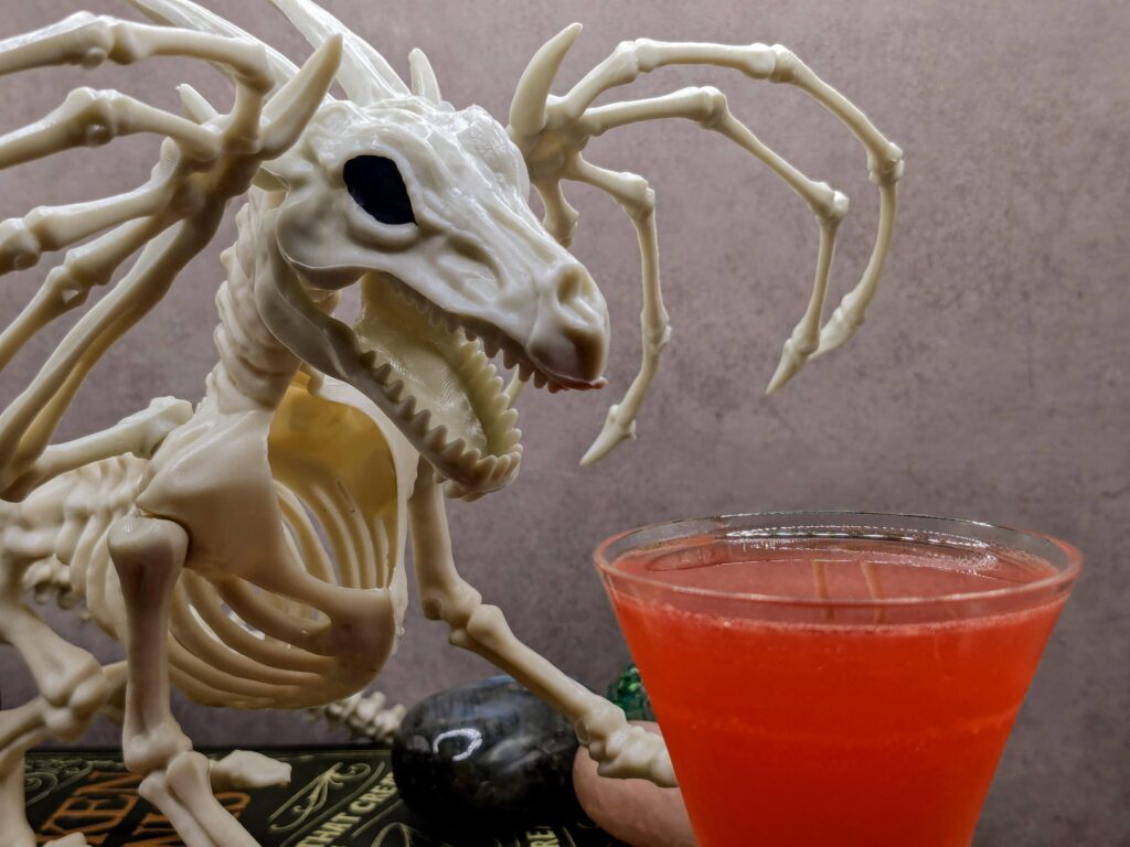 dragon corpse drinking potion