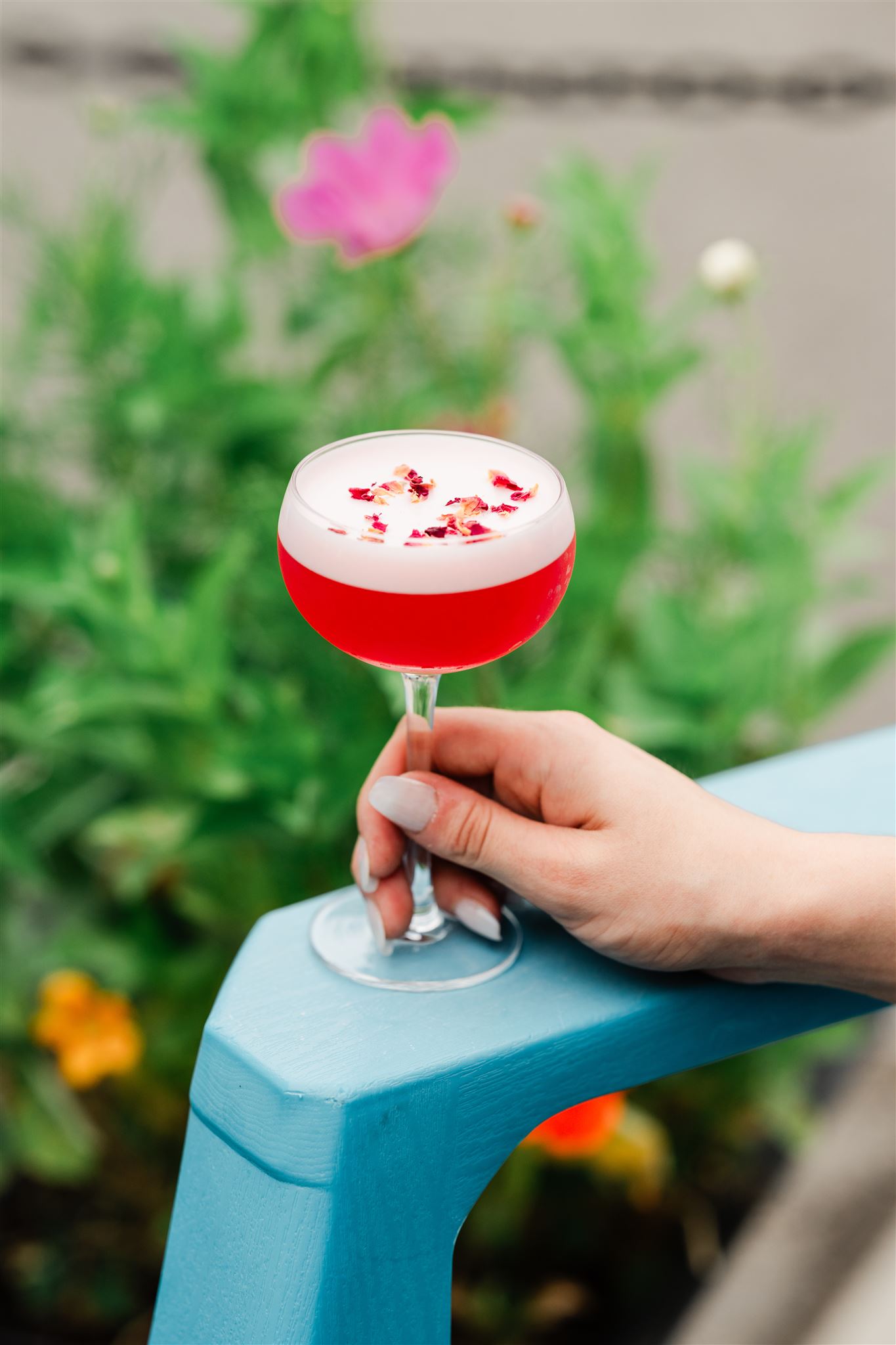 Red Cocktail on Controlled Entropy's Cocktail Patio