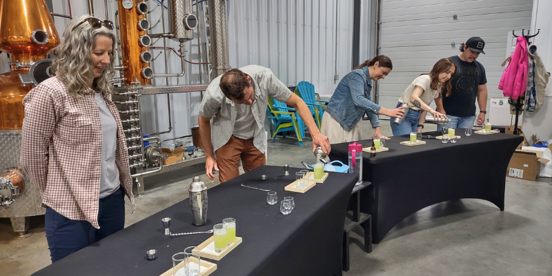 Cocktail Class Participants
