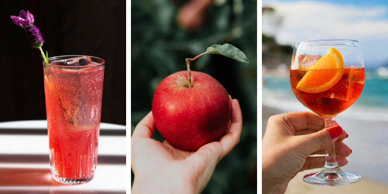 Summerland-inspired cocktails and mocktails at Controlled Entropy's Food Bank Fundraiser.